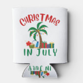 7月のクリスマス 缶クーラー (裏面)