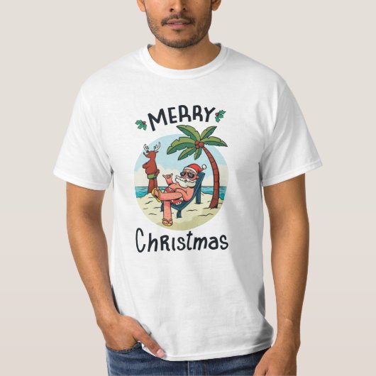 7月のクリスマス Tシャツ (正面)