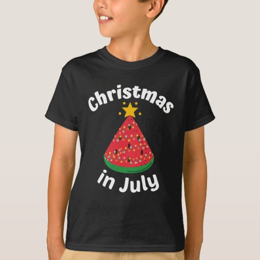 7月のクリスマス Tシャツ (正面)