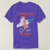 7月のクリスマス Tシャツ (デザイン正面)