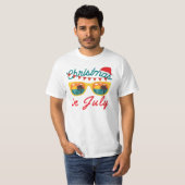 7月のクリスマス Tシャツ (正面フル)