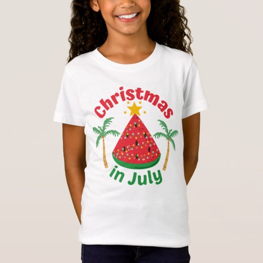 7月のクリスマス Tシャツ (正面)