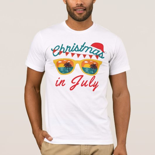 7月のクリスマス Tシャツ (正面)
