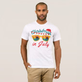 7月のクリスマス Tシャツ (正面フル)