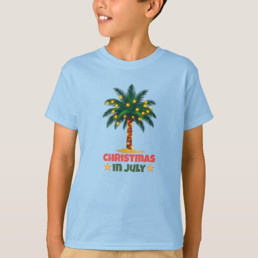 7月のクリスマス Tシャツ (正面)