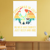 7月のクリスマスCookieはカクテルのみ夏 キャンバスプリント (インサイチュ (リビング))