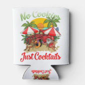 7月のクリスマスSanta No Cookies Just Cocktails 缶クーラー (裏面)
