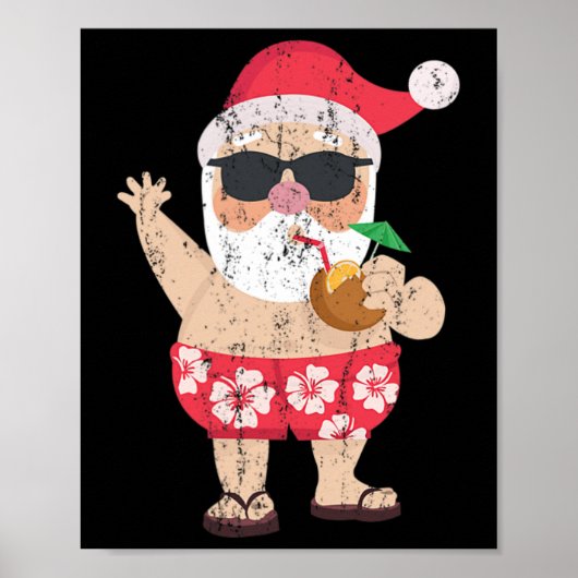 7月のクリスマスTシャツ ポスター (正面)