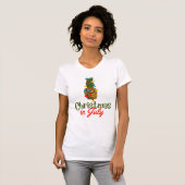 7月のクリスマスTシャツ Tシャツ (正面フル)