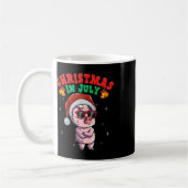 7月のサマー・クリスマス 1 コーヒーマグカップ (左)