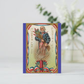 7月のサムおじさん ポストカード (スタンド正面)