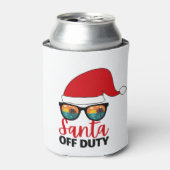 7月のサンタオフデューティクリスマス 缶クーラー (缶正面)