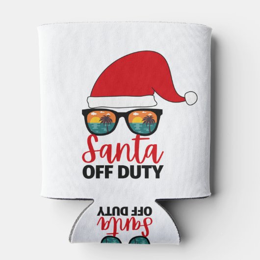 7月のサンタオフデューティクリスマス 缶クーラー (裏面)