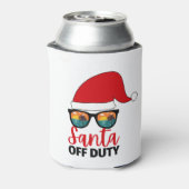 7月のサンタオフデューティクリスマス 缶クーラー (缶裏面)