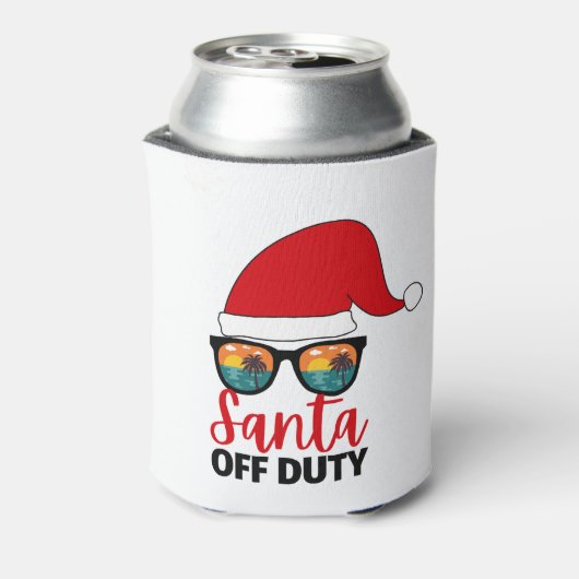 7月のサンタオフデューティクリスマス 缶クーラー (缶裏面)