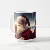 7月のサンタ・クリスマス コーヒーマグカップ (正面左)