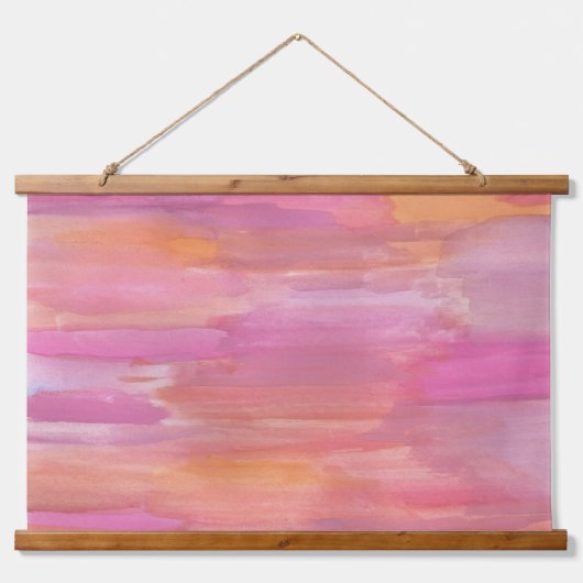 7月のサンライズ水の色 吊り下げ型タペストリー (正面)