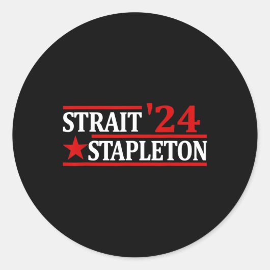 7月のステイプルトン海峡のアメリカ愛国心の ラウンドシール (正面)