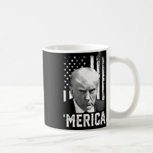 7月のトランプの幸せ4thトランプのアメリカ国旗の贈り物 コーヒーマグカップ
