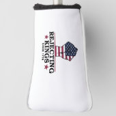 7月のトランプの1776第4以来の王を拒否アンチ ゴルフヘッドカバー (回転90)