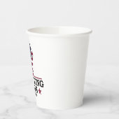 7月のトランプの1776第4以来の王を拒否アンチ 紙コップ (左)