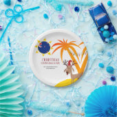 7月のニュージーランドのクリスマス ペーパープレート (パーティー)