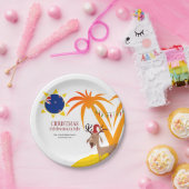 7月のニュージーランドのクリスマス ペーパープレート (パーティー)