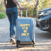 7月のハッピーコンターステッカー シール (スーツケースインサイチュ)