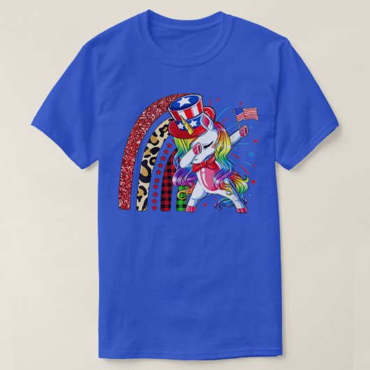 7月のパトリオの第4回ウィメンズダビングUnicorn Tシャツ (デザイン正面)
