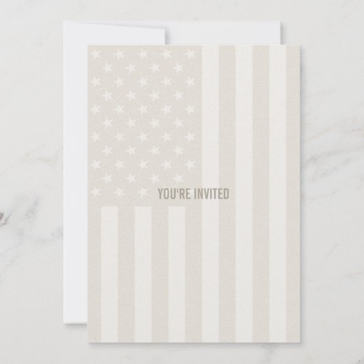 7月のパーティの招待状のカスタム第4 招待状 (裏面)