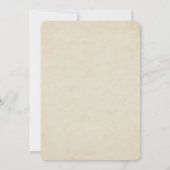 7月のパーティの招待状のヴィンテージの花火第4 招待状 (裏面)