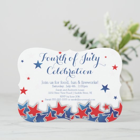 7月のパーティの招待状の愛国心が強い星第4 招待状 (スタンド正面)