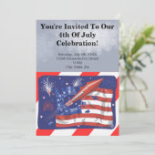 7月のパーティの招待状の第4 招待状 (スタンド正面)