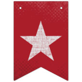 7月のパーティーの旗布の旗の第4 バンティングフラッグ (第2の旗)