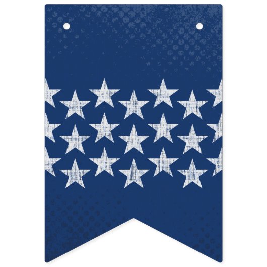 7月のパーティーの旗布の旗の第4 バンティングフラッグ (第1の旗)