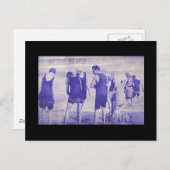 7月のビーチで ポストカード (正面/裏面)