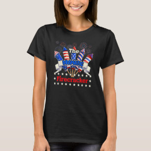 7月のファミリーマッチングのドラマチックな爆竹4 Tシャツ