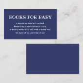 7月のベビー4thに関する書籍ベビーシャワー エンクロージャーカード (正面/裏面)