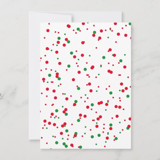 7月のポプシクルクリスマス 招待状 (裏面)