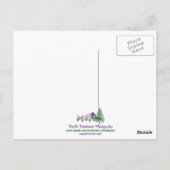 7月のマウントベイカー ポストカード (裏面)