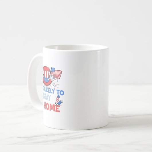 7月のマッチングFの4番目の自宅に滞在する可能性が高い コーヒーマグカップ (正面左)