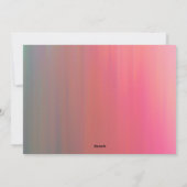 7月のメリークリスマス シーズンカード (裏面)