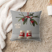 7月のリバーシブルクリスマスの枕： 2つの夏休み クッション (ブランケット)