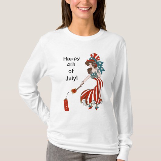 7月のワイシャツの第4 Tシャツ (正面)