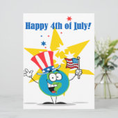 7月の世界漫画愛国心の幸福な4日 カード (スタンド正面)