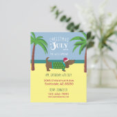 7月の予算のクリスマスパーティの招待状 (スタンド正面)