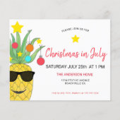 7月の予算クリスマスパイナップルパーティー (正面)