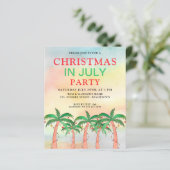 7月の予算パーティの招待状 (スタンド正面)