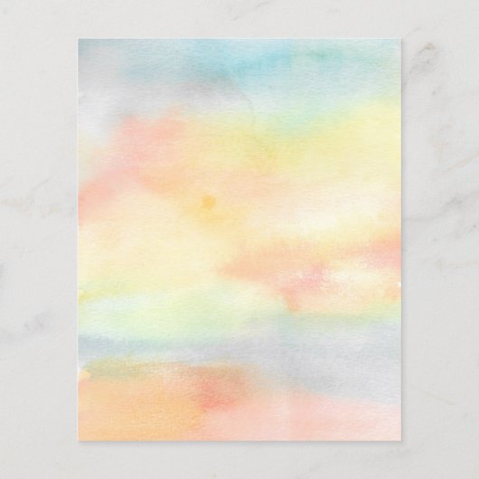 7月の予算パーティの招待状 (裏面)