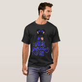 7月の全米ガール4th愛国心とインディペ tシャツ (正面フル)